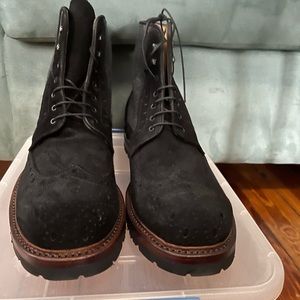 Barney’s wing tip boots